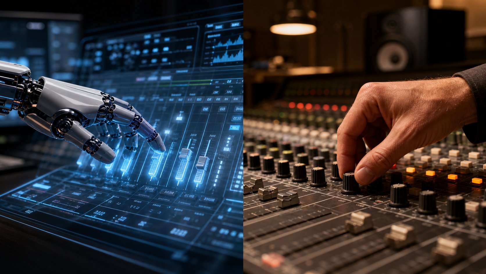 ai and human mixing engineers each bring distinct strengths to the music production process
