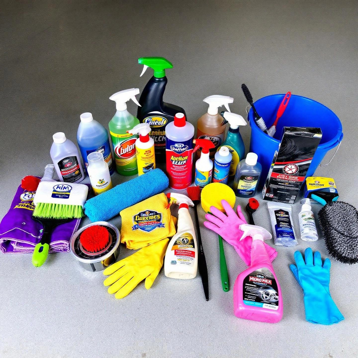 essential supplies for safe and effective aluminum wheel cleaning