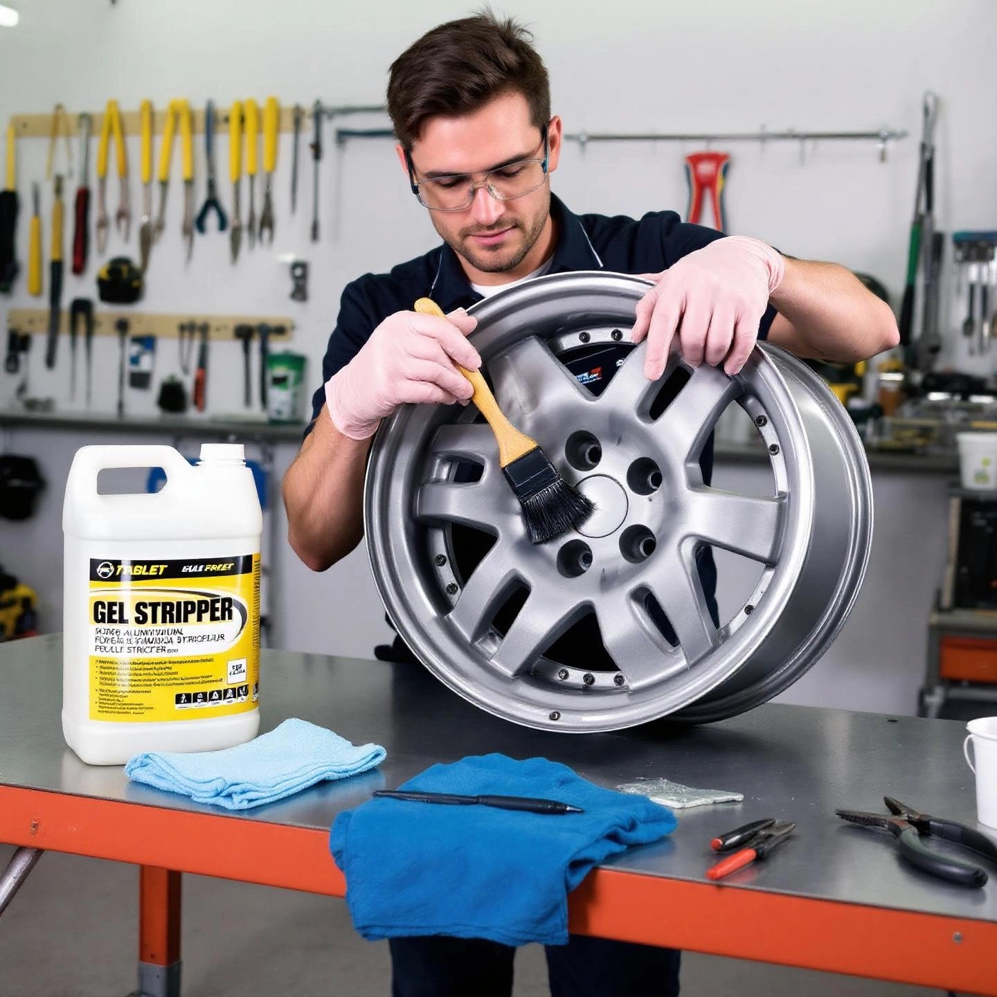 safe clear coat removal requires proper tools and protective gear
