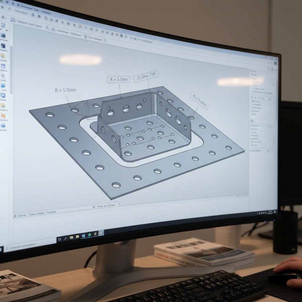 cad design optimization for laser cut sheet metal parts
