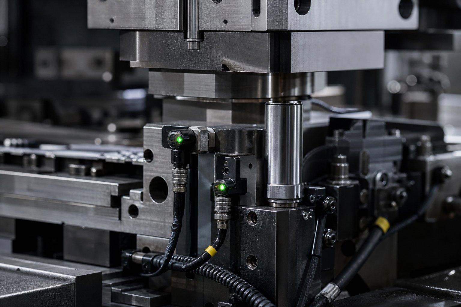 info-1-1 in die sensor monitoring system detecting real time process conditions during high speed progressive stamping