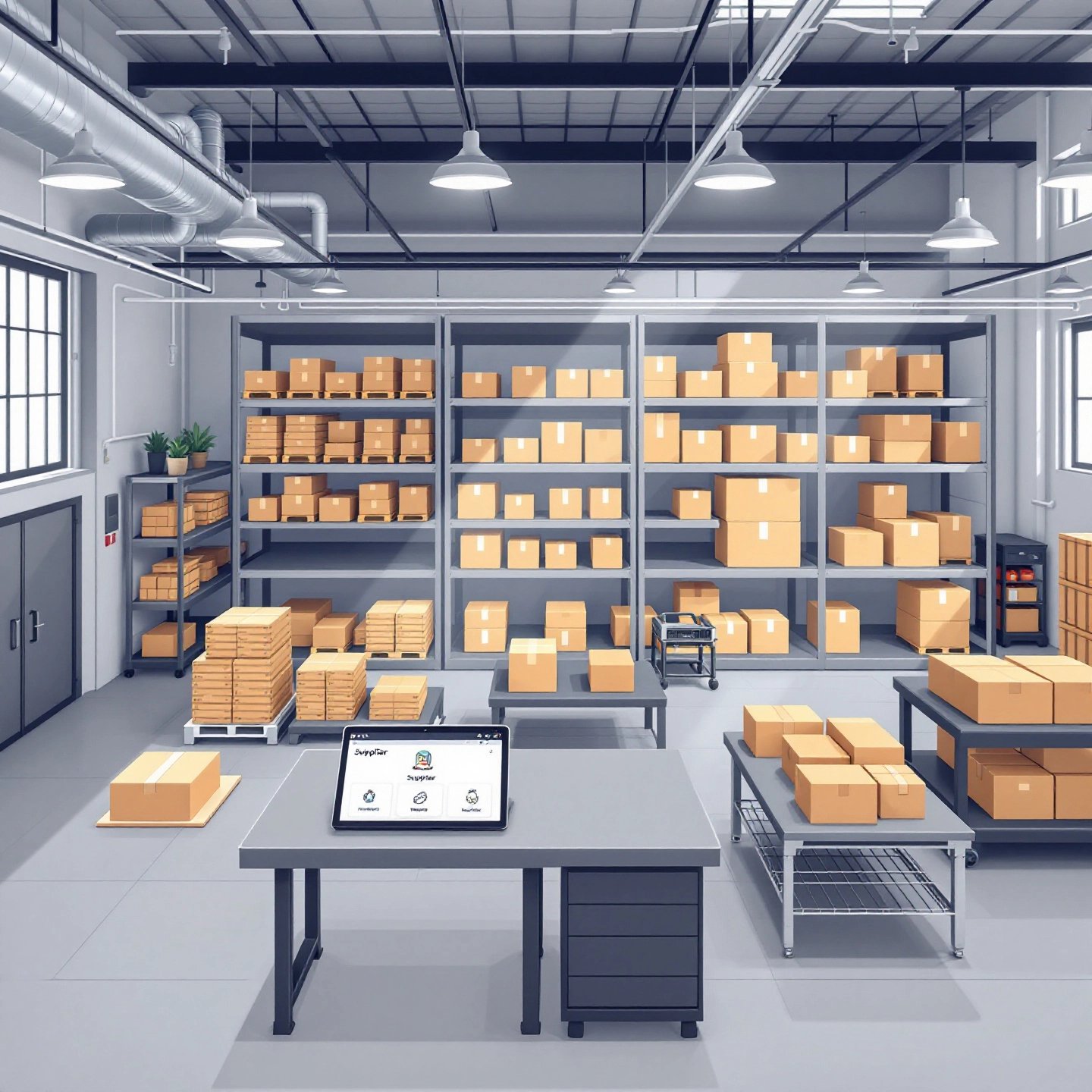 efficient wholesale automotive parts warehouse with supplier selection tools