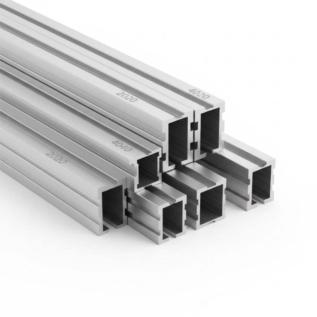 aluminum t slot extrusion profiles in various sizes for modular framing applications