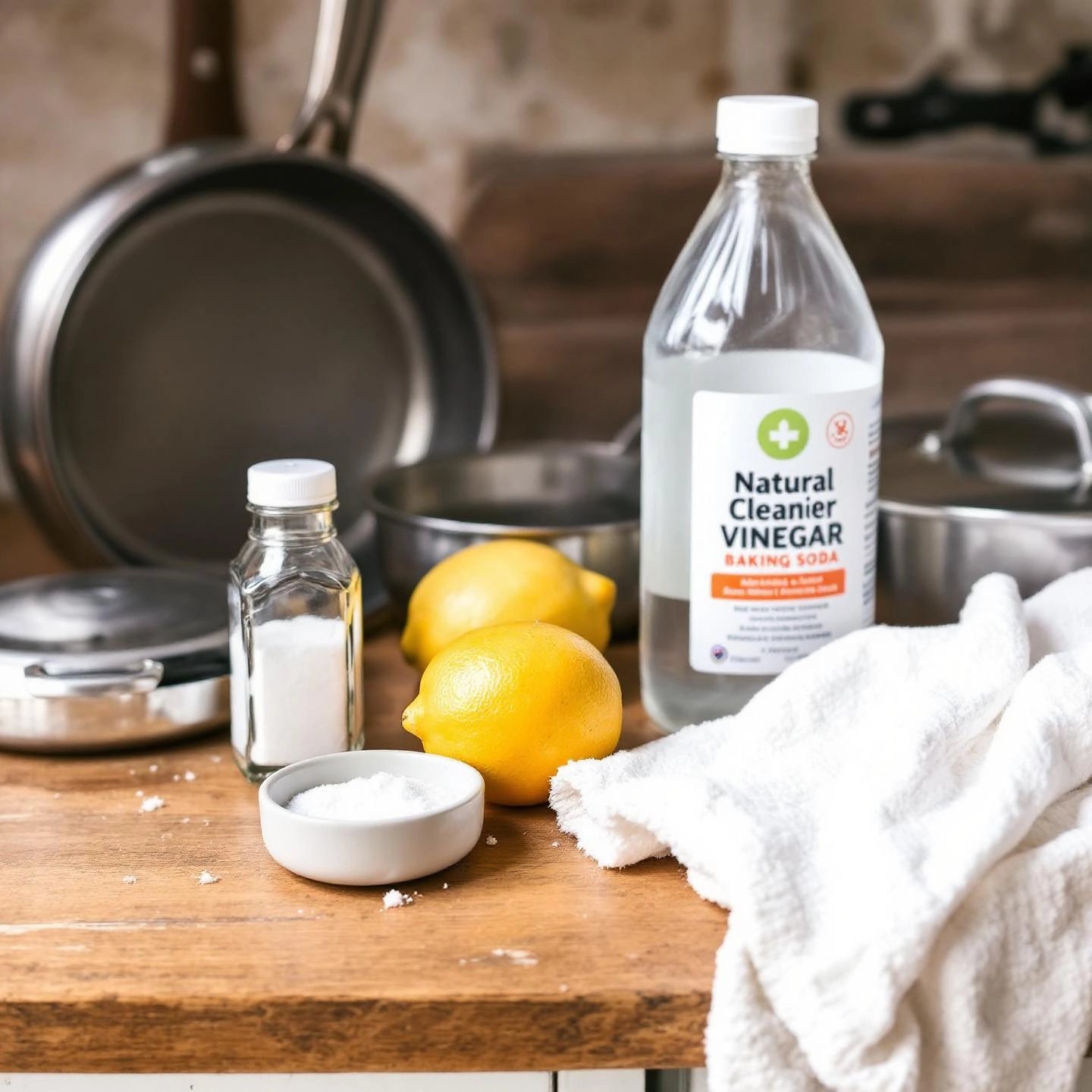 diy natural ingredients for cleaning aluminum at home