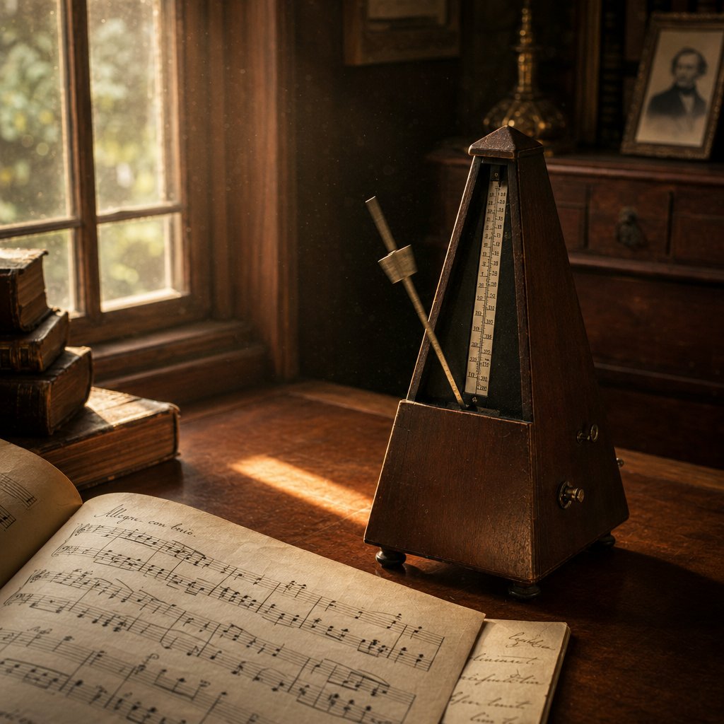 the mechanical metronome gave musicians their first tool to measure andante tempo in beats per minute