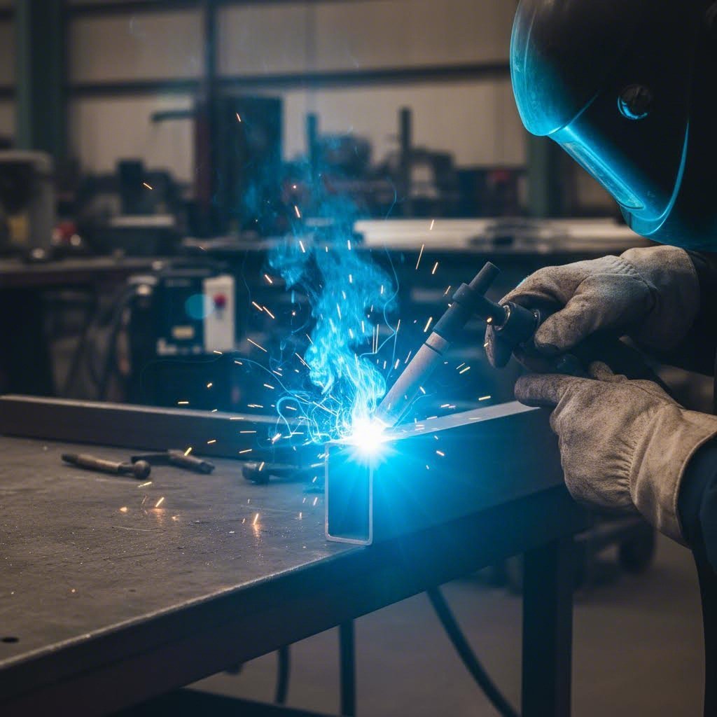 tig welding process for 6061 aluminum extrusion fabrication