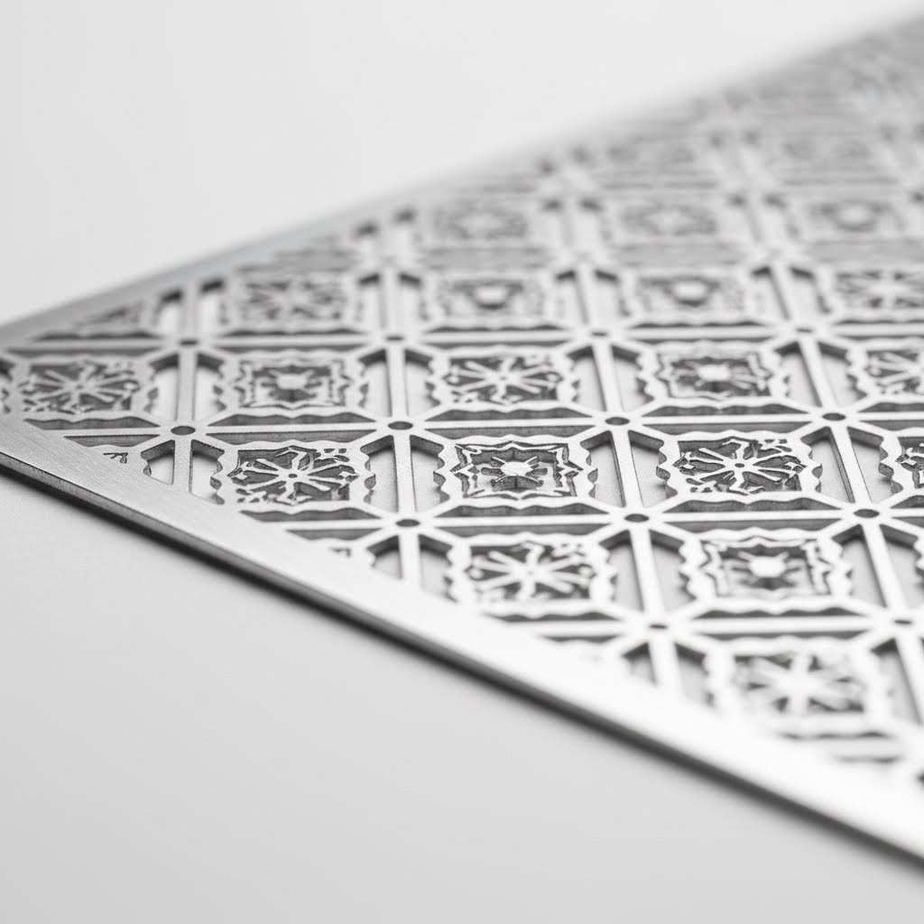 clean laser cut edges demonstrating precision metal cutting quality