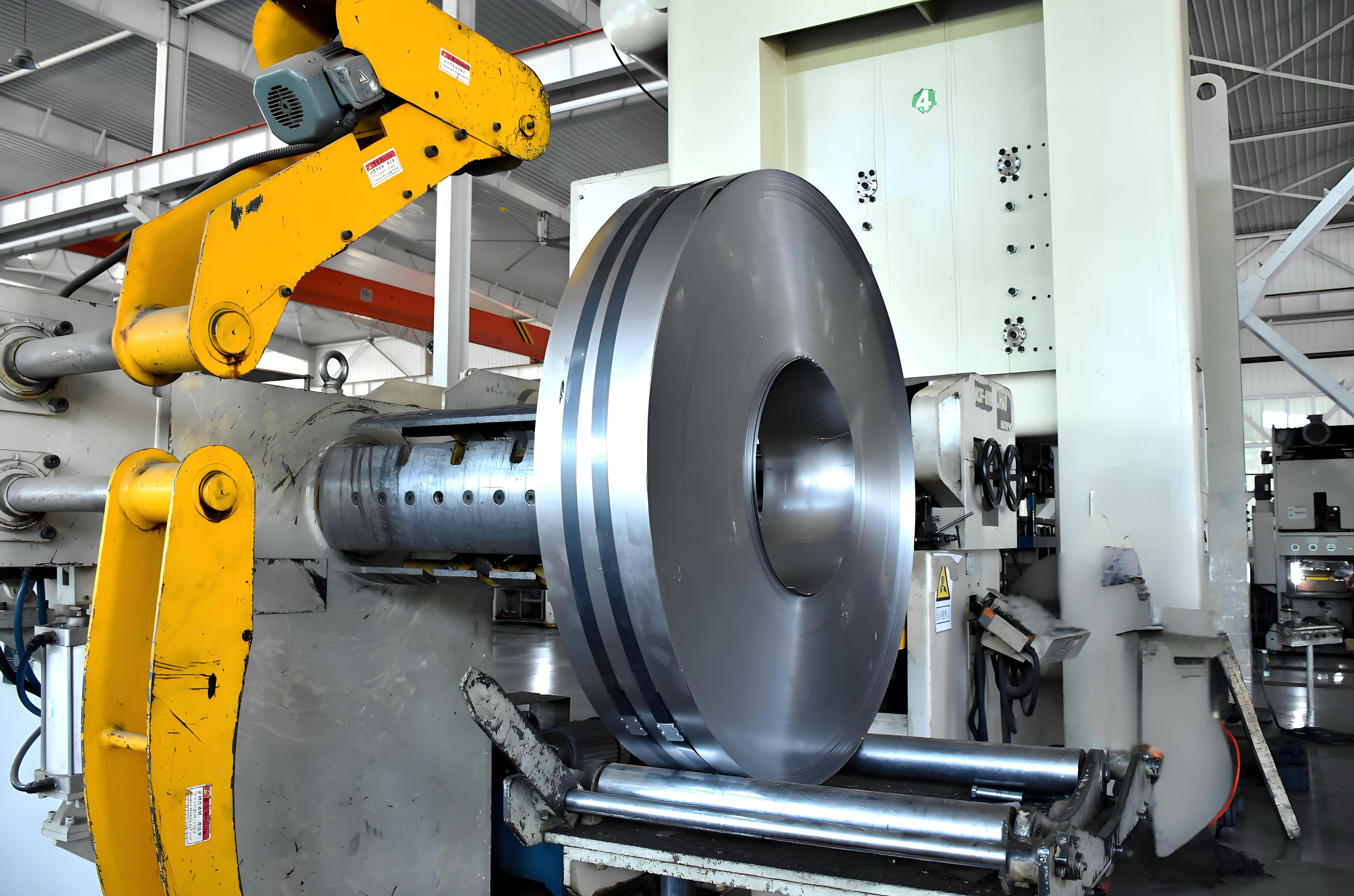 various metal stamping presses used in automotive manufacturing
