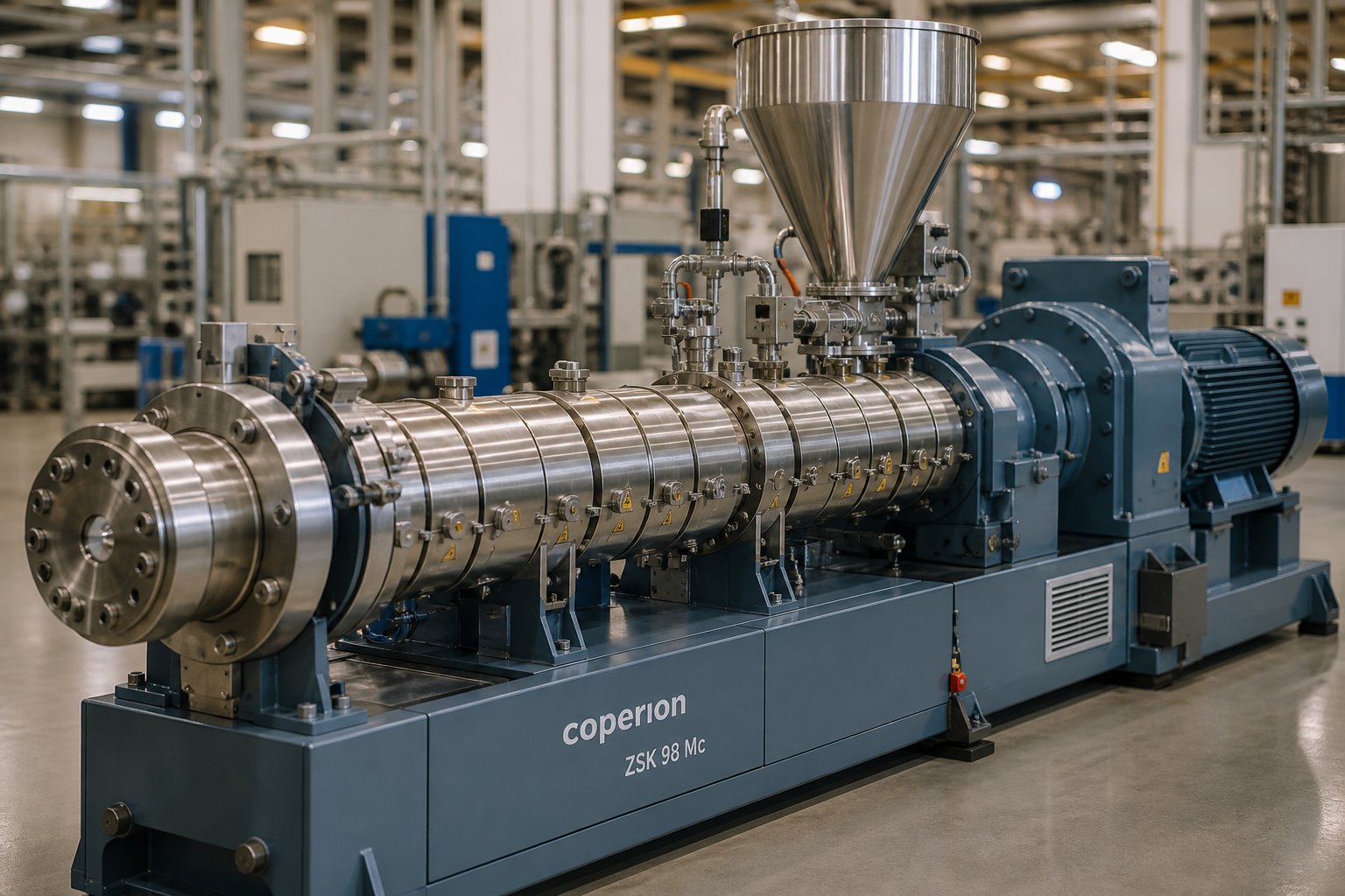 werner & pfleiderer zsk twin screw extruder %E2%80%94 the co rotating platform that defined modern polymer compounding