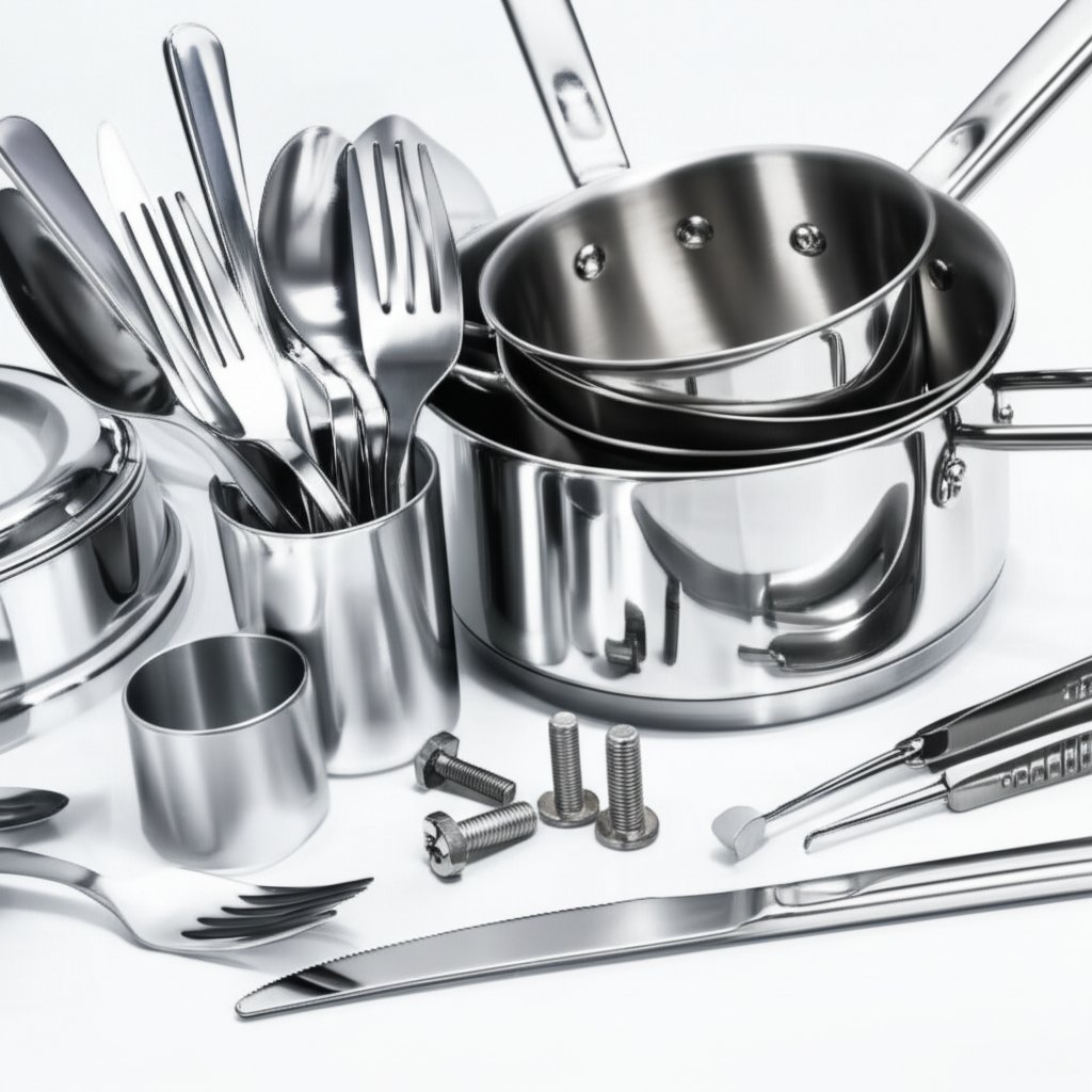 18 8 stainless steel is essential in kitchens construction and medical industries