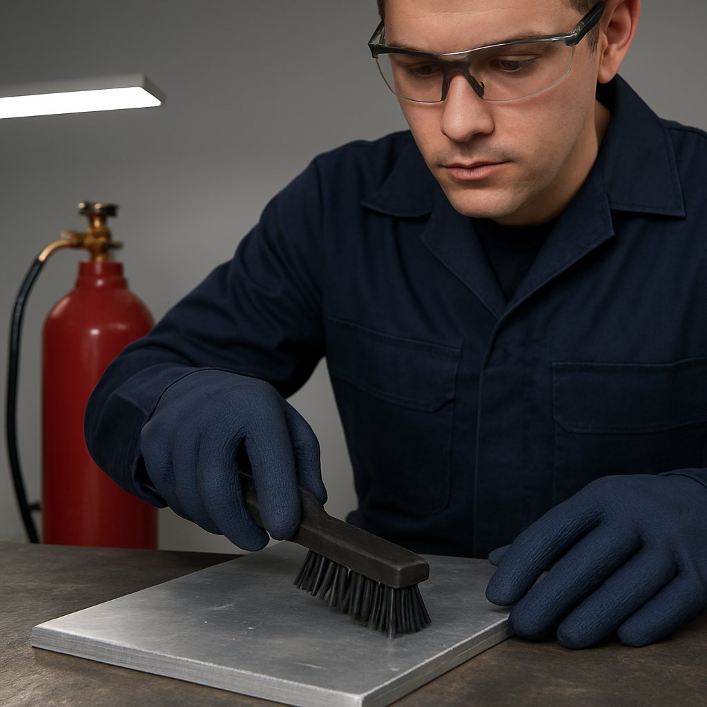 cleaning and preparation matter more when welding aluminum