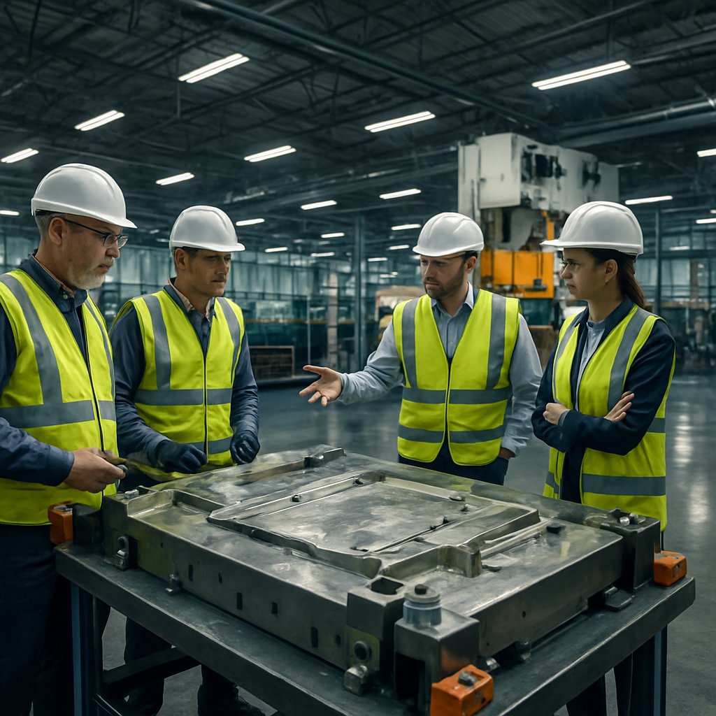 automotive tooling teams support die review tryout and launch readiness