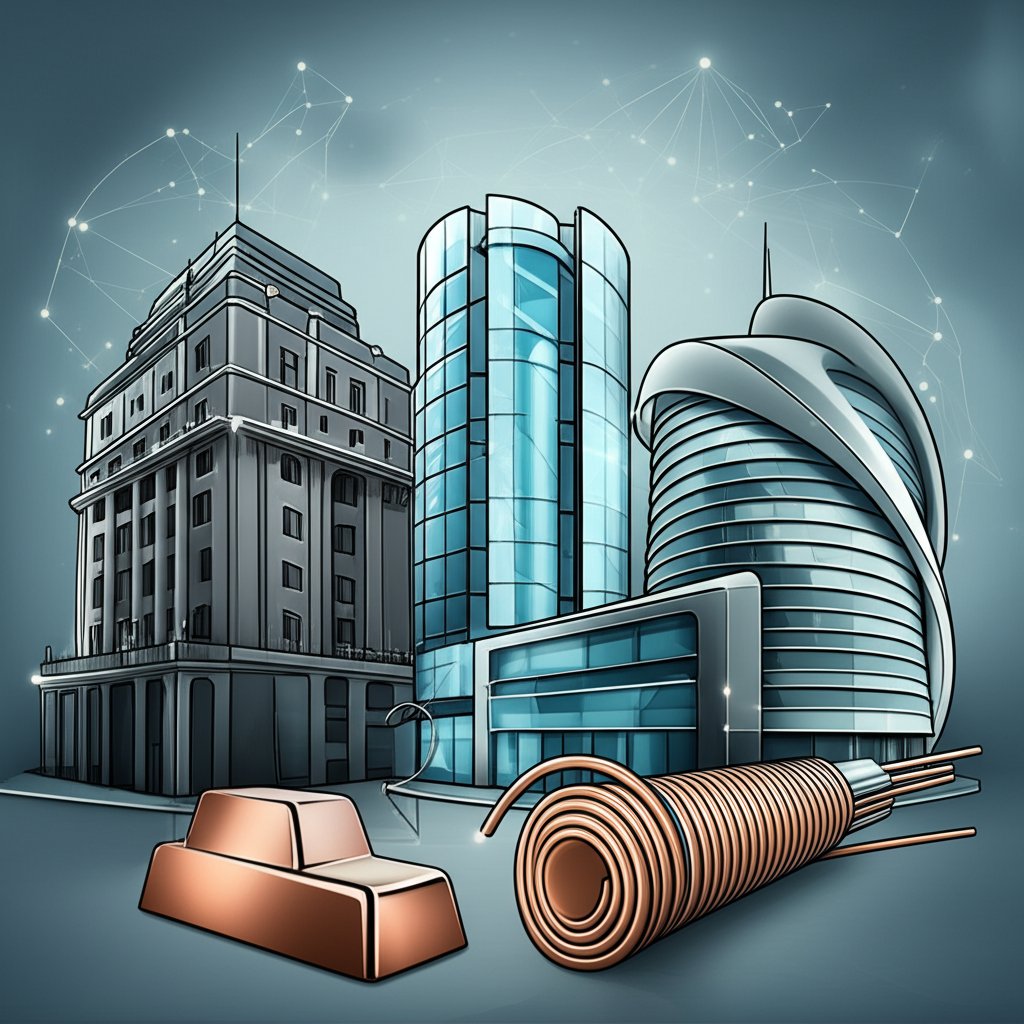 major exchanges like lme comex and shfe set global copper prices