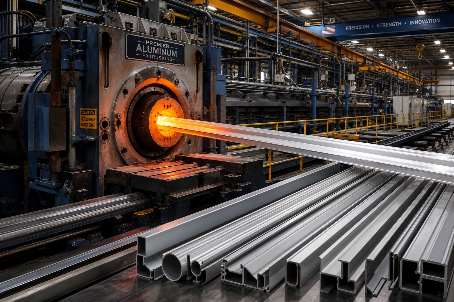 modern aluminum extrusion manufacturing produces precise trailer profiles through controlled heating and forming processes