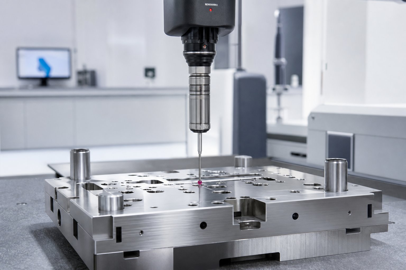 cmm inspection of a stamping die component a key capability that distinguishes reliable die makers from shops lacking dimensional validation equipment
