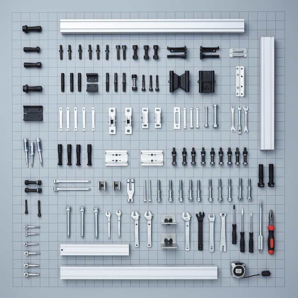 solar mounting installation components and hardware