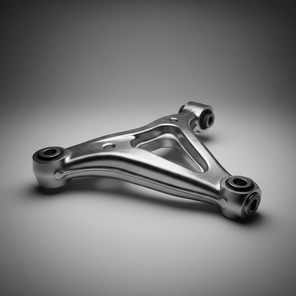 forged automotive suspension arms withstand millions of stress cycles in demanding road conditions