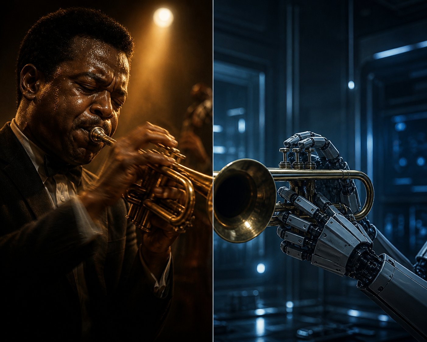 ai replicates jazz technique but struggles to capture the emotional spontaneity of human performance