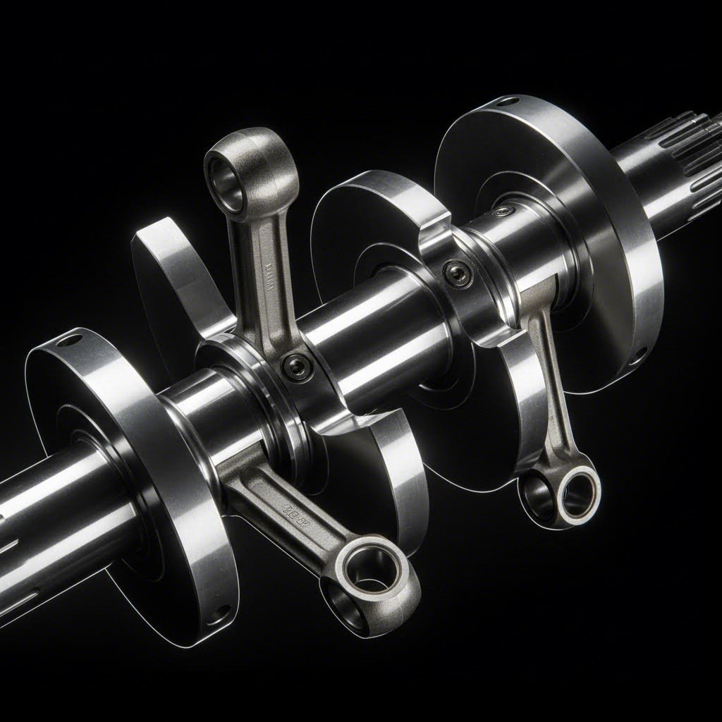 complete rotating assembly with forged rods matched to high rpm requirements