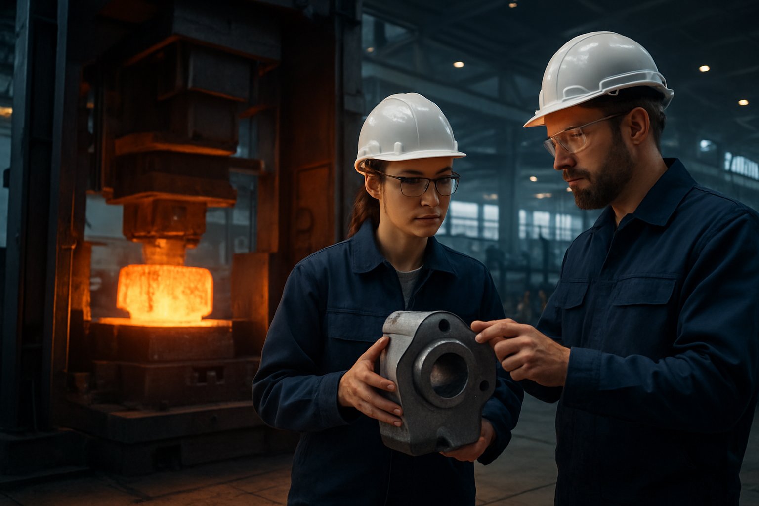 material choice for forged parts depends on more than density