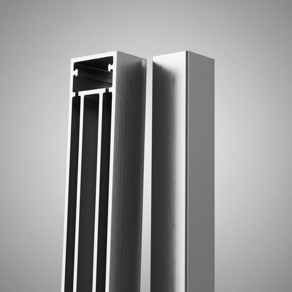 comparison of t slot modular profiles versus smooth aluminum extrusions