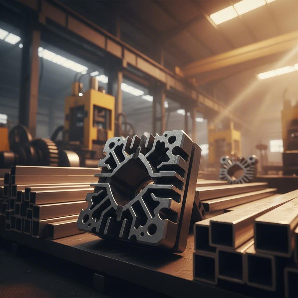 stock aluminum profiles and custom extrusion tooling for fabrication