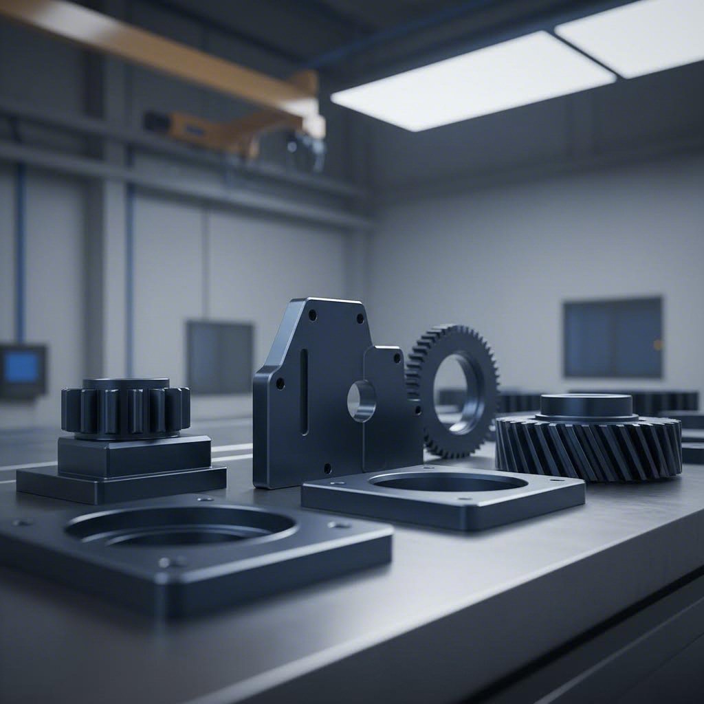 precision anodized forged aluminum components showcasing uniform oxide coating quality