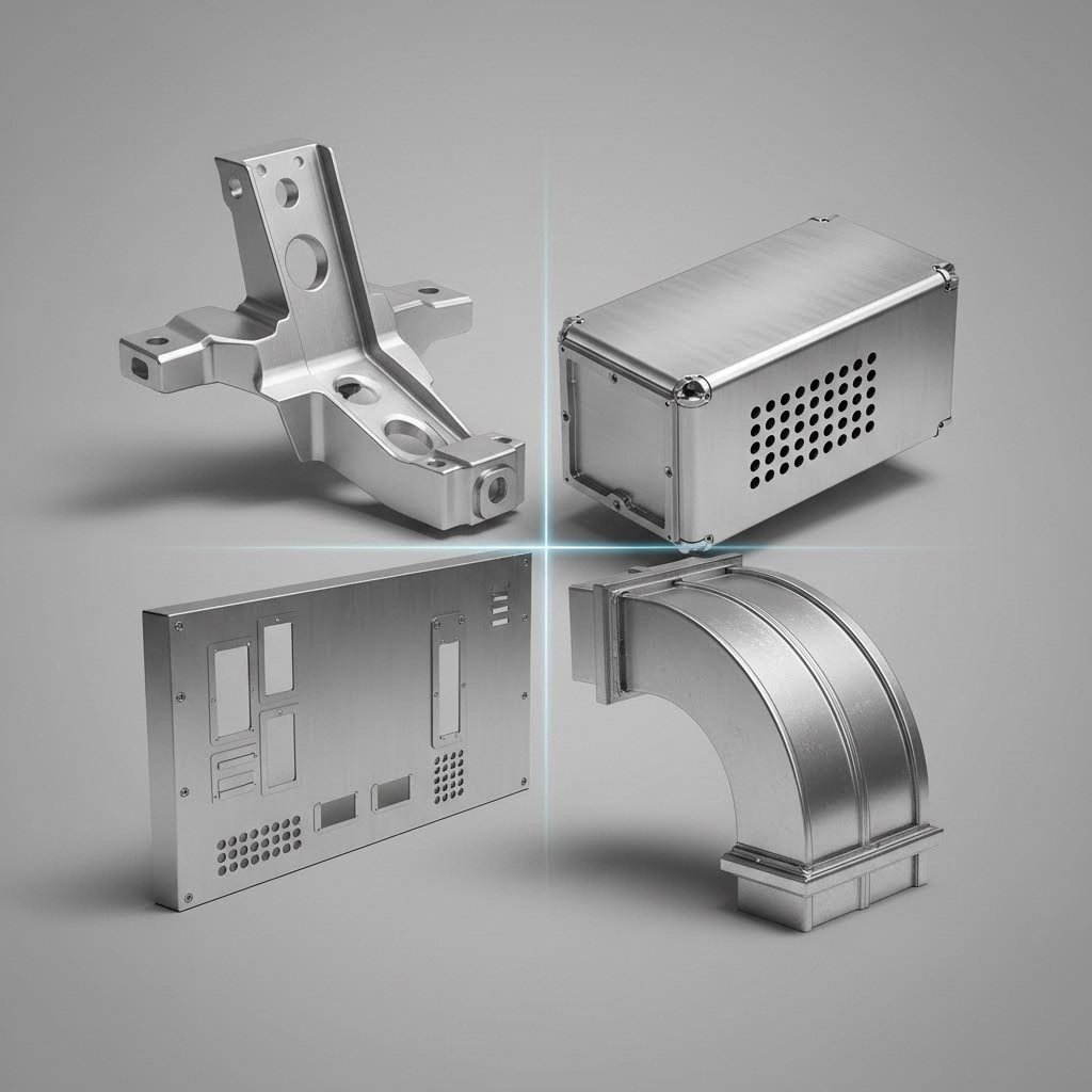 sheet metal cnc serves automotive aerospace electronics and hvac industries