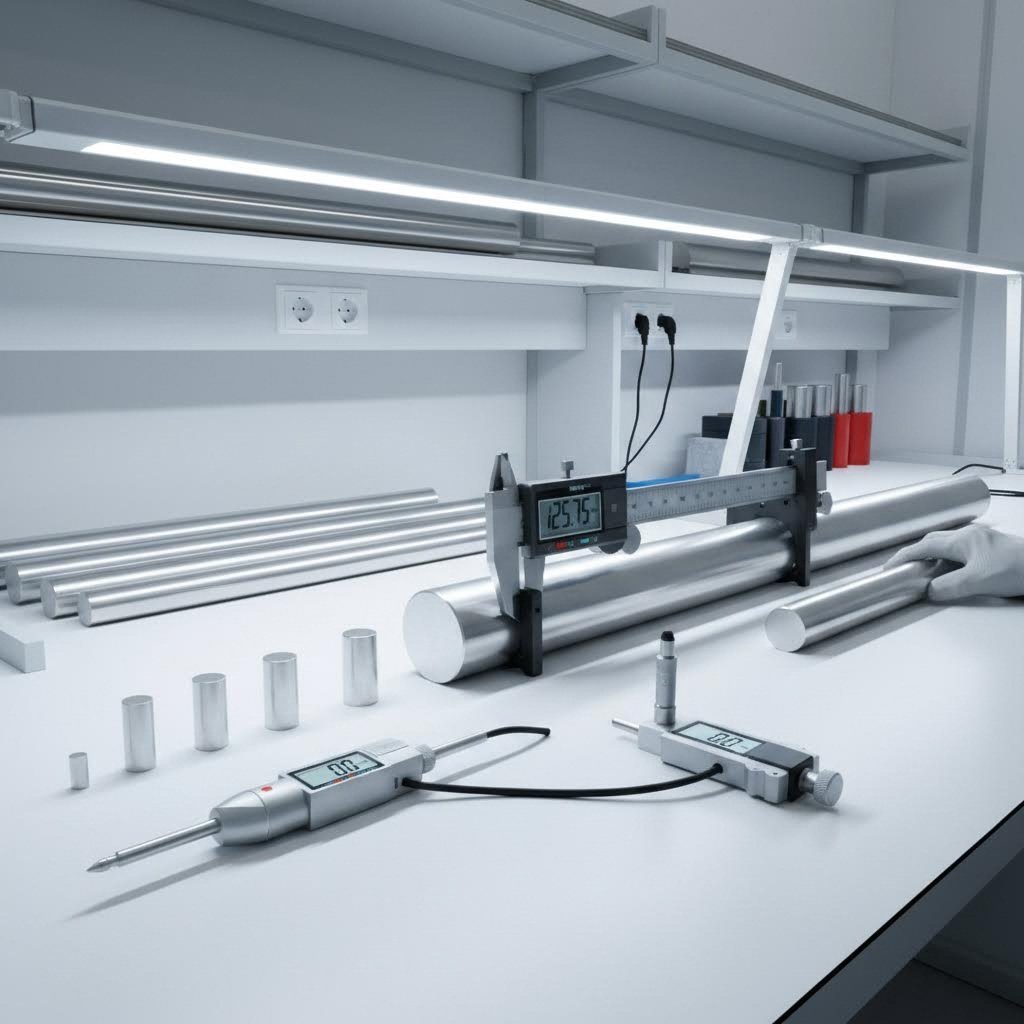 quality inspection of aluminum tube dimensional tolerances