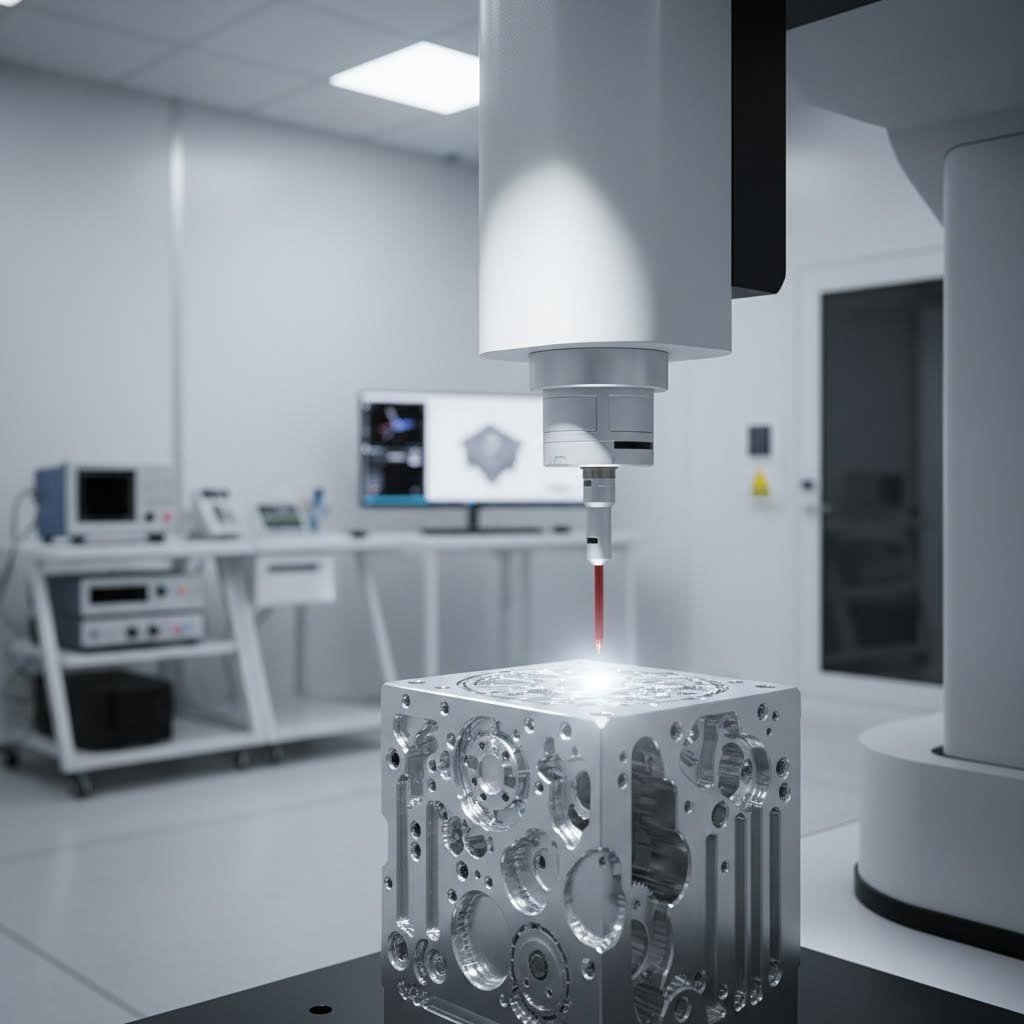 cmm inspection verifies dimensional accuracy to micron level precision