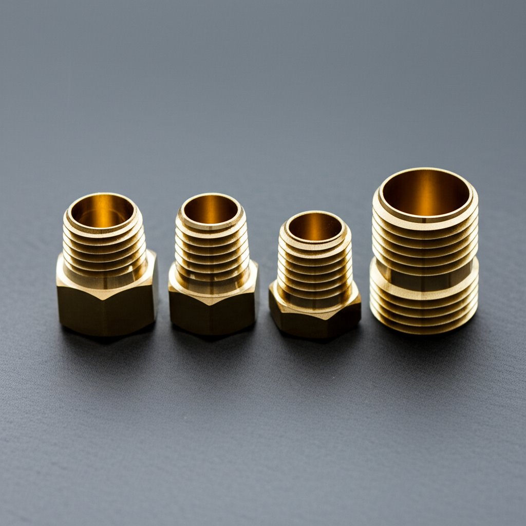 brass fittings with different thread standards for system compatibility