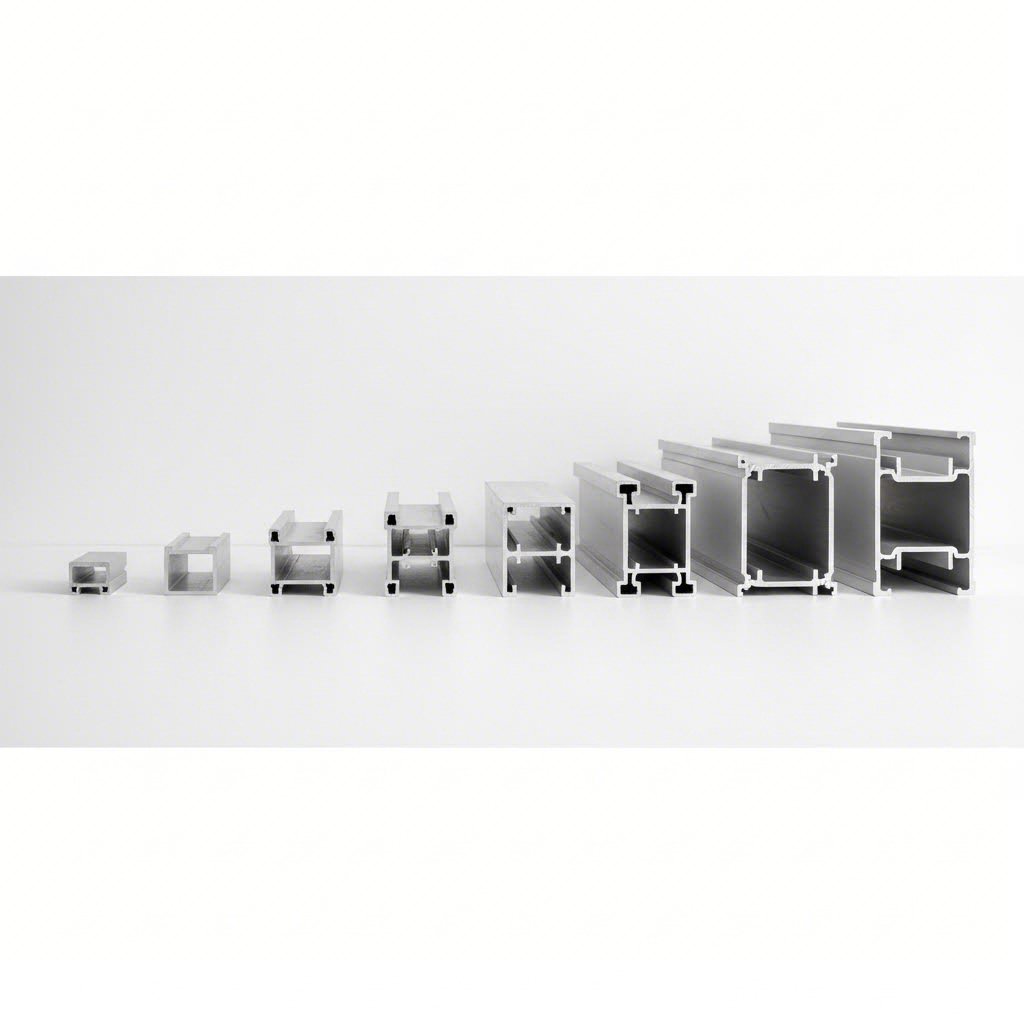 aluminum extrusion profile series sizes ranging from light duty to heavy industrial applications