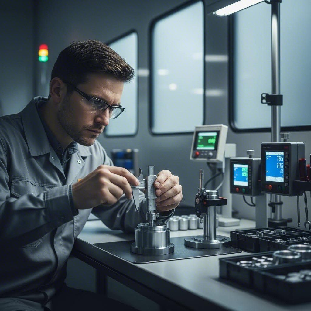 quality control inspection ensuring precision standards in metal fabrication