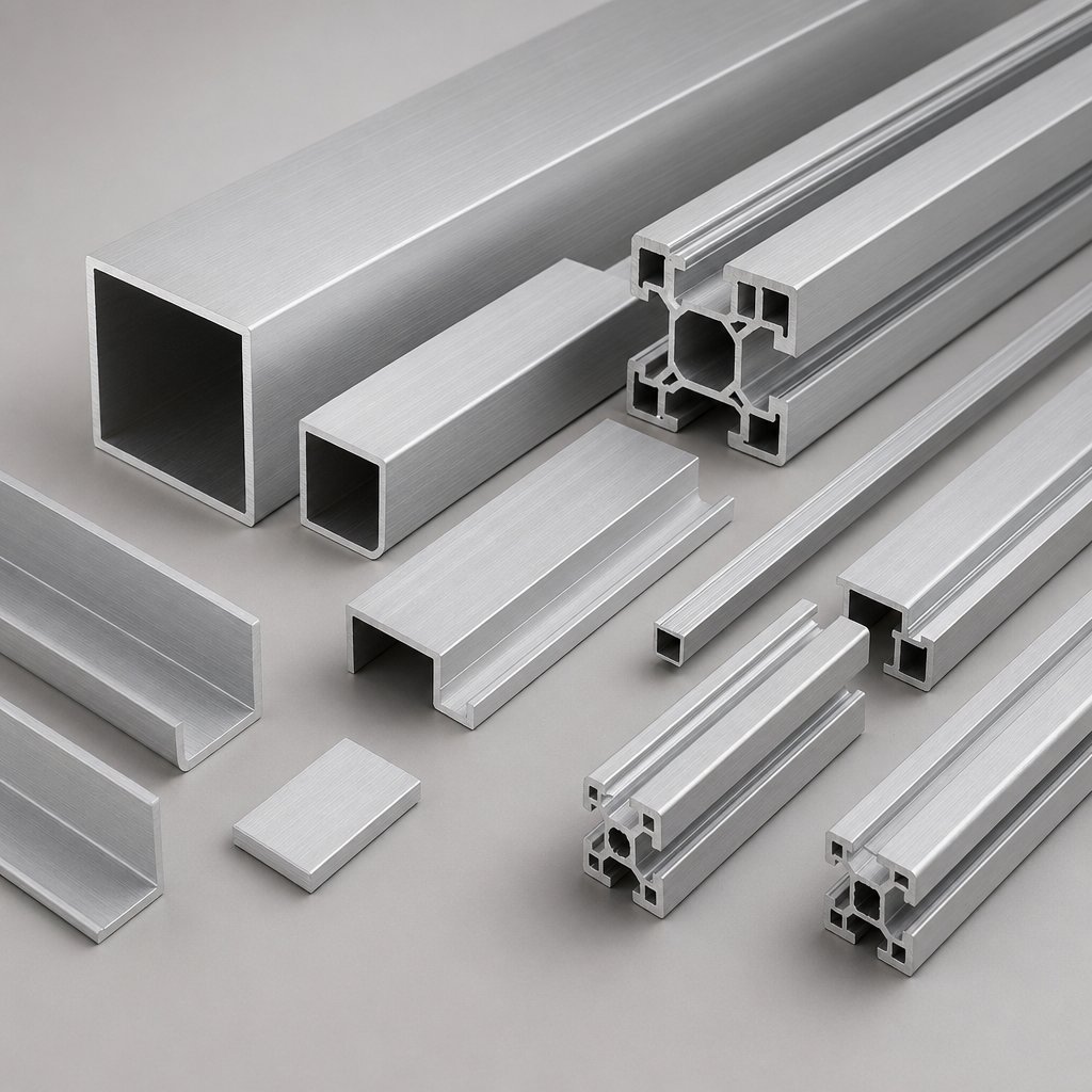 generic aluminium extrusions and t slot profiles for selection and design
