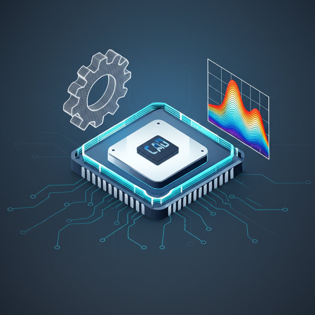 the three phase workflow of a standard computer aided engineering analysis