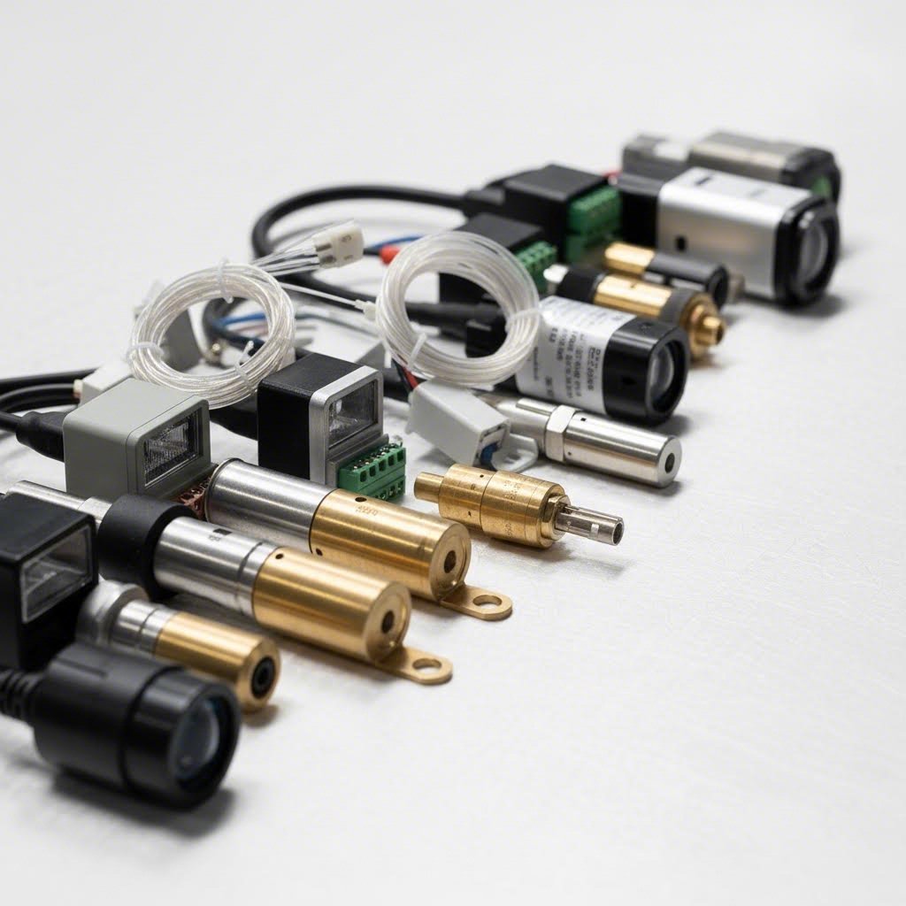 various sensor types used in die protection systems for different detection applications