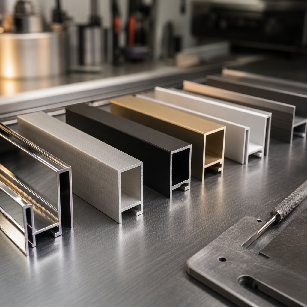 aluminium channel finish options for architectural and industrial use