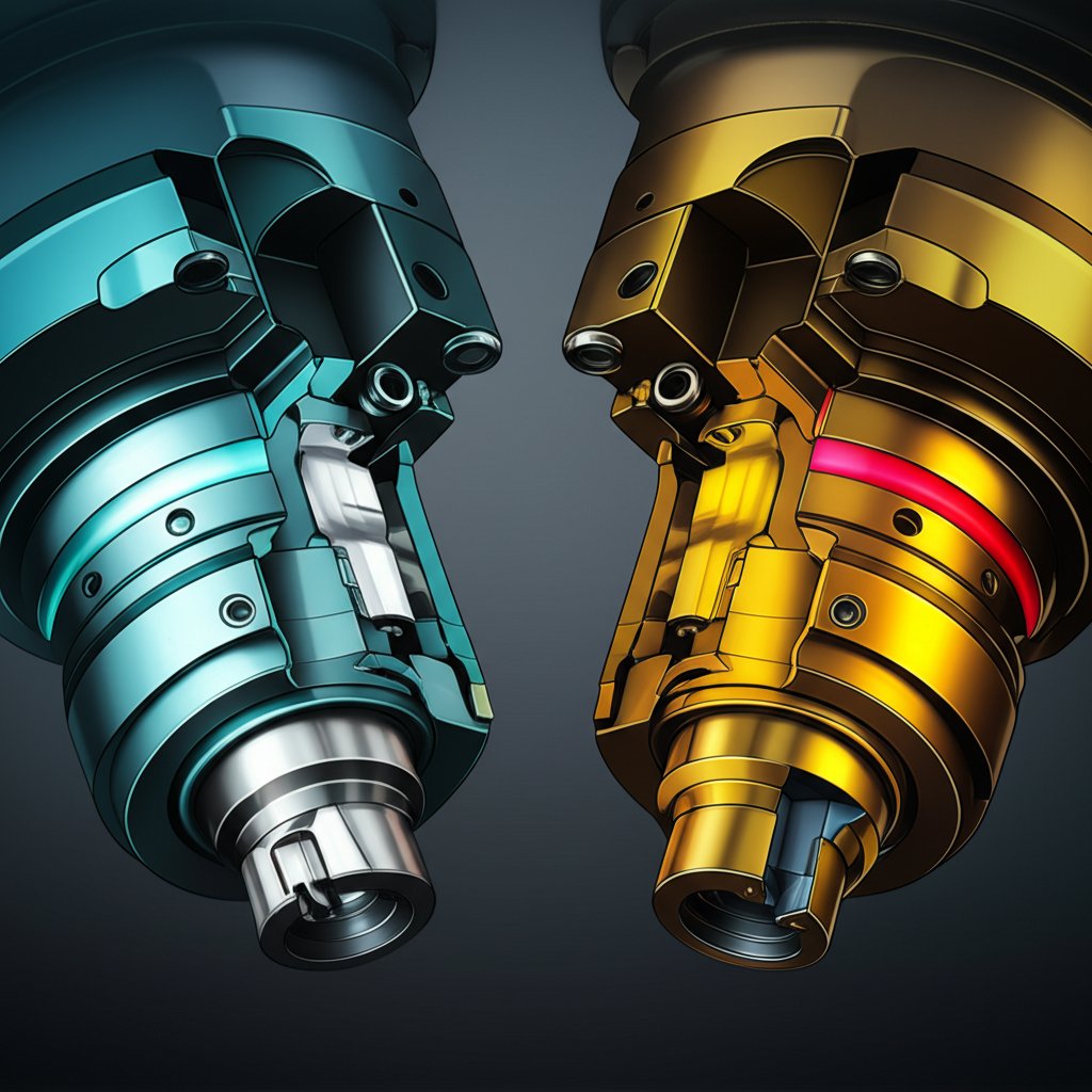 technical comparison of vdi and bmt live tool mounting systems on a cnc turret