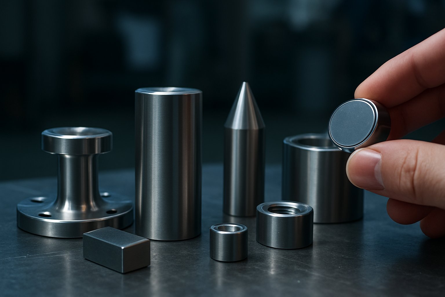 stainless steel can show different magnet response depending on grade and processing