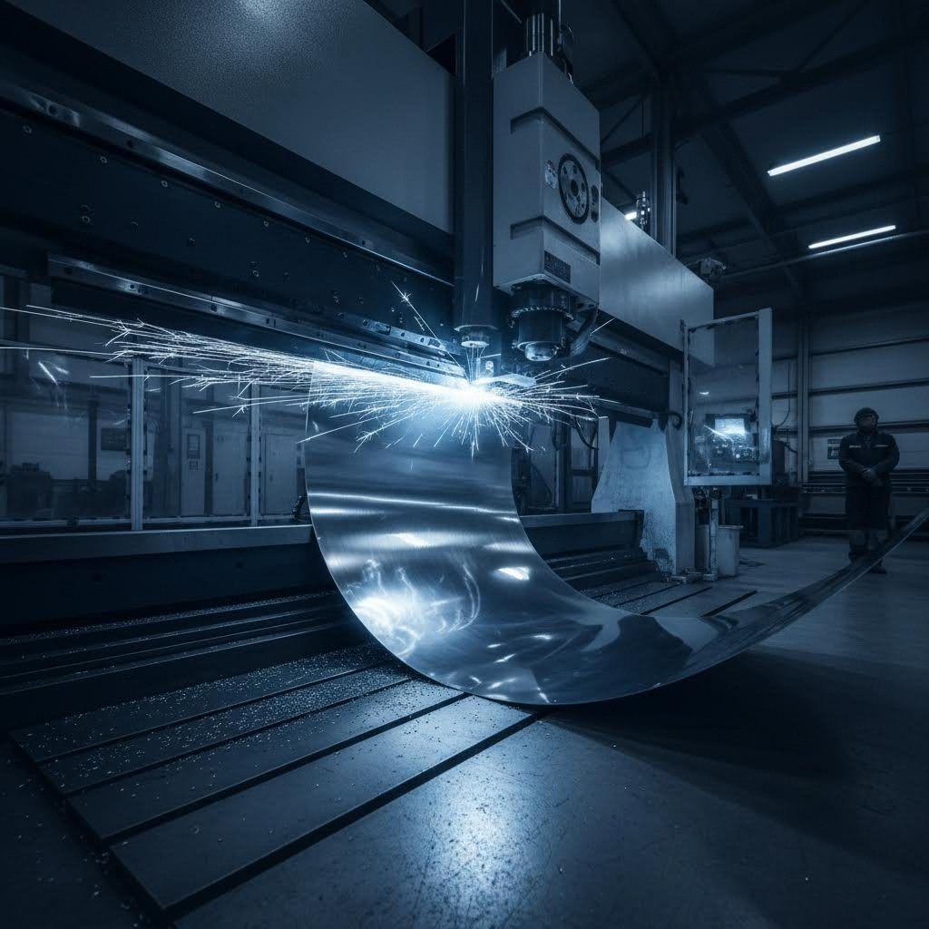 modern sheet metal fabrication facility with precision cnc forming equipment