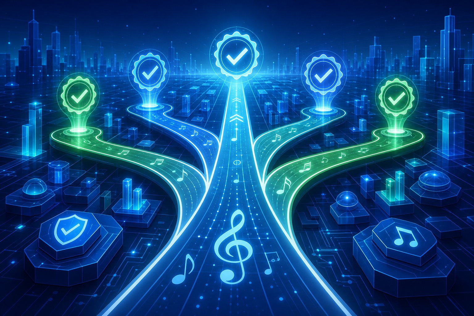 approved ai music pathways like google flow music provide clear compliance models for creators