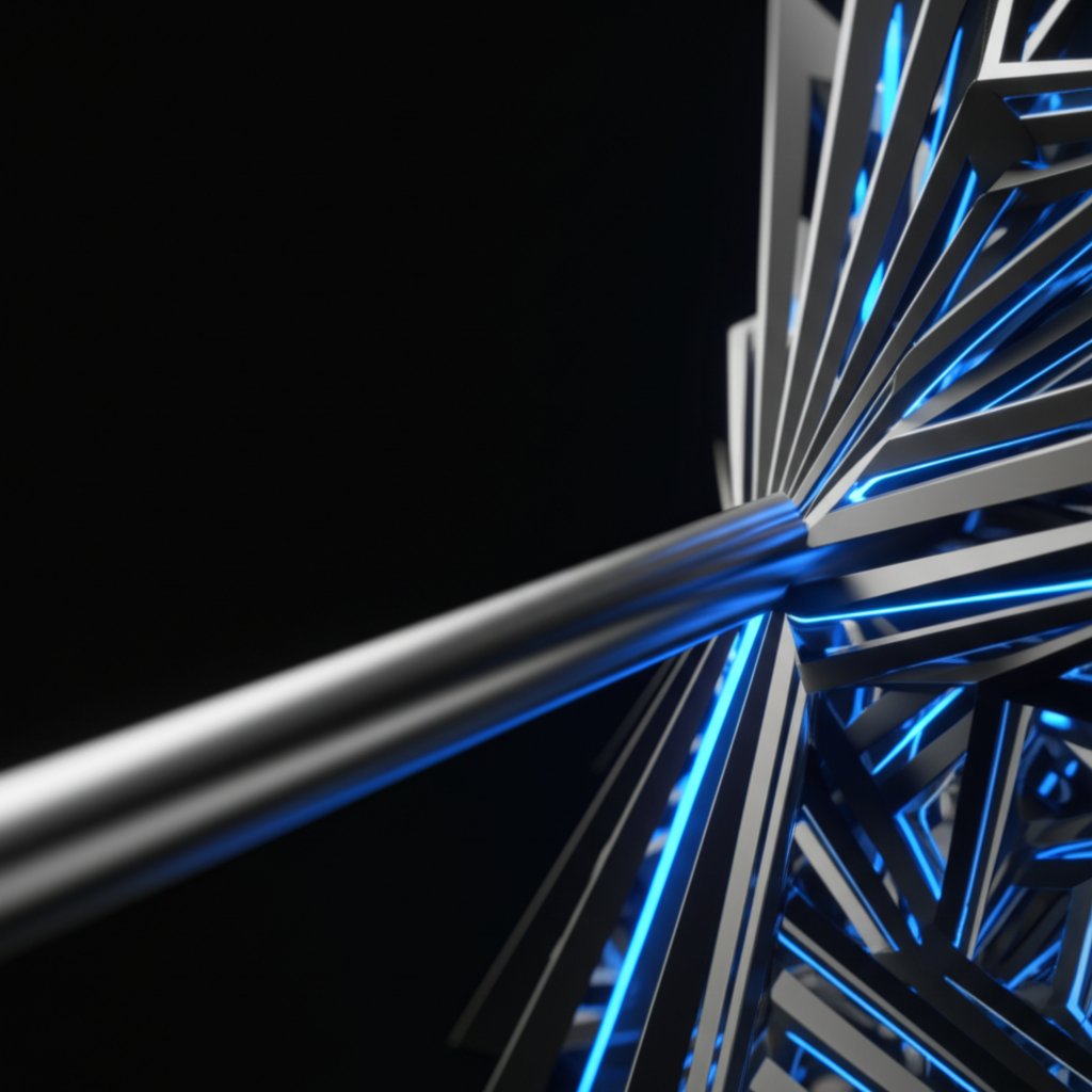 conceptual art of aluminum extrusion transforming into a precise cnc machined part