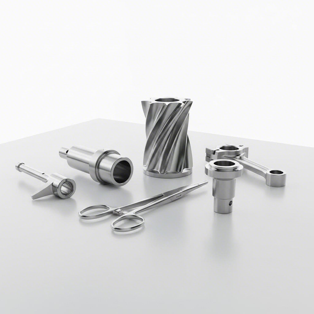 machined components serve critical functions across aerospace medical and automotive industries