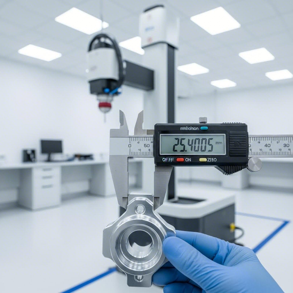 precision measurement tools verify that machined parts meet specified tolerance requirements