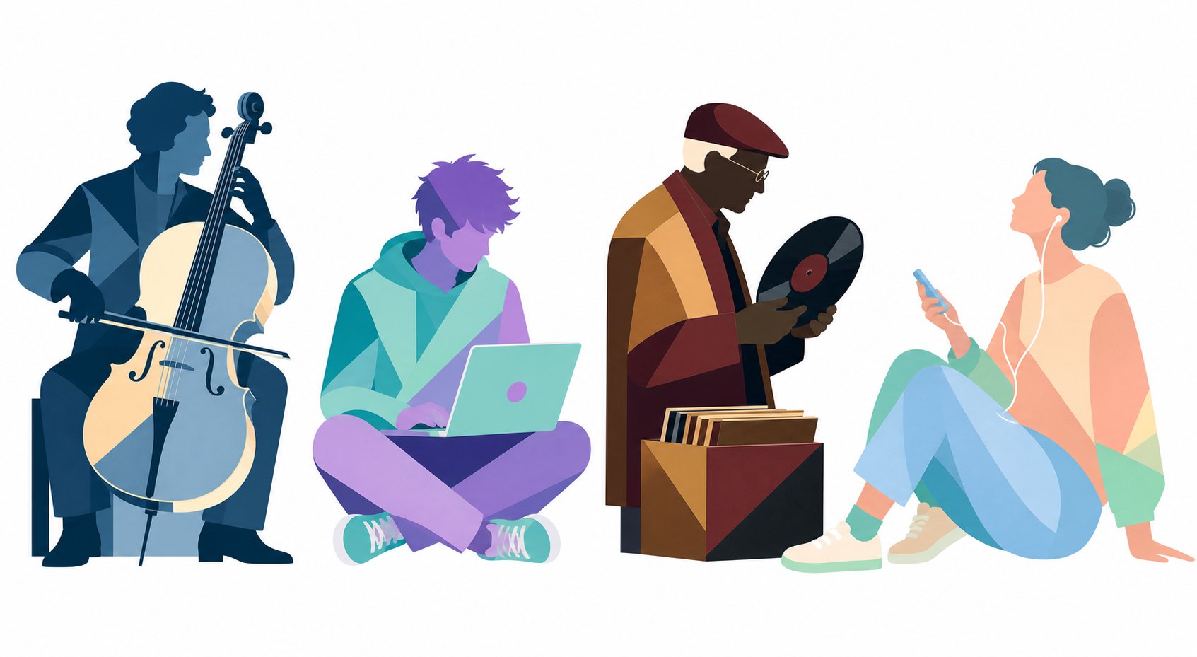 musicians casual listeners and different generations hold distinctly different views on ai generated music