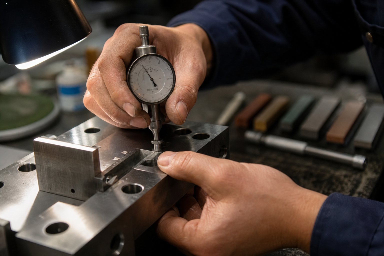 preventive die maintenance inspection using precision instruments helps extend tooling life and maintain consistent part quality across production runs
