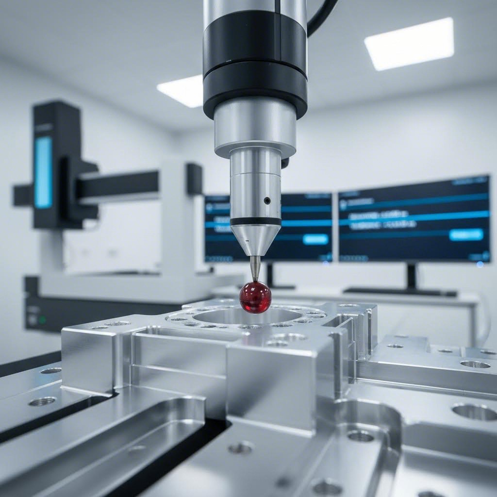 quality control inspection of precision cnc machined components using advanced measurement equipment