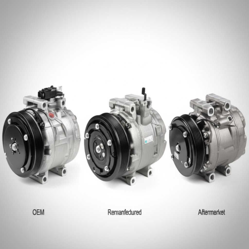 comparison of oem remanufactured and aftermarket ac parts