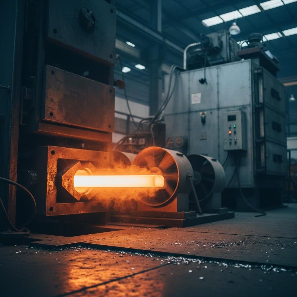 heat treatment process transforms aluminum extrusions into t5 or t6 temper designations