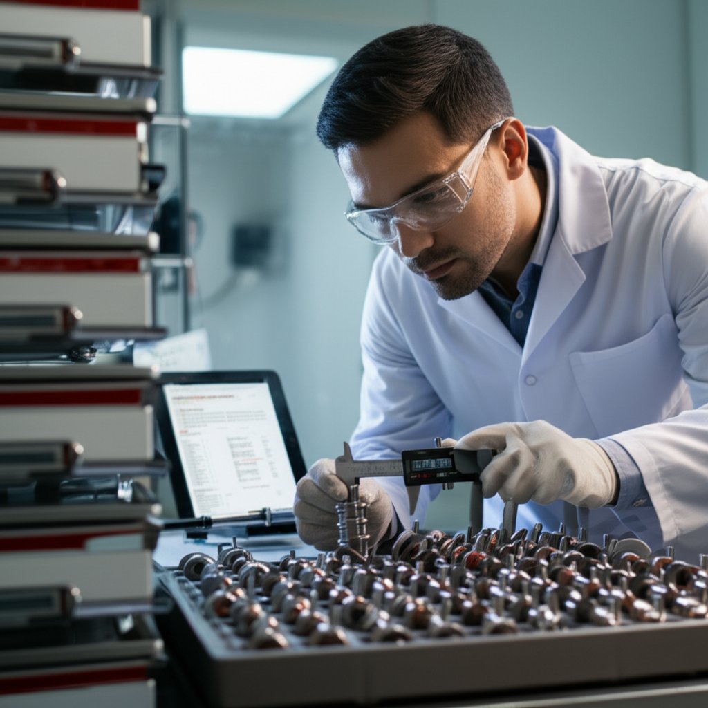 quality control and traceability for automotive cnc components